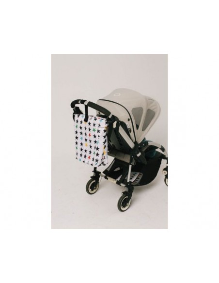 BOLSO CARRITO BEBE - Bolso new baby stroller bag Stars White