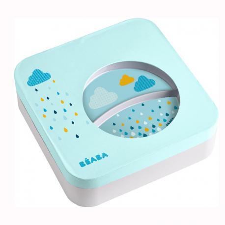 Beaba Estuche comida Melamina Azul.
