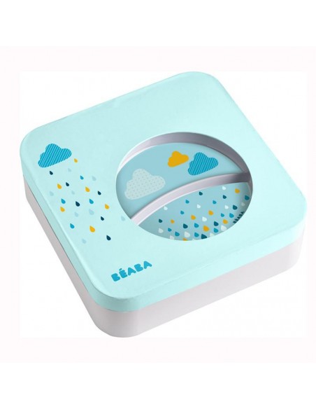 Beaba Estuche comida Melamina Azul.