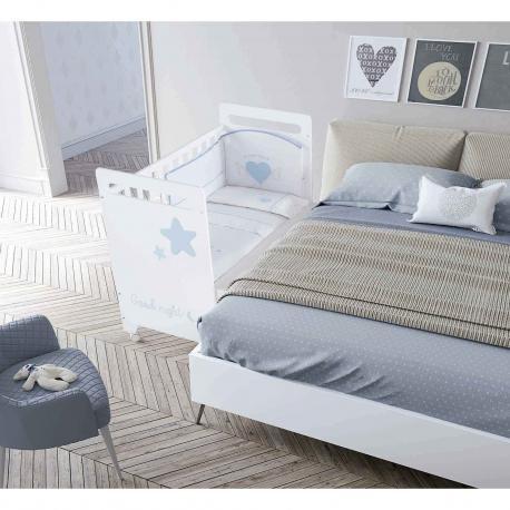 CUNA COLECHO SWEET BEAR BASIC BLANCO