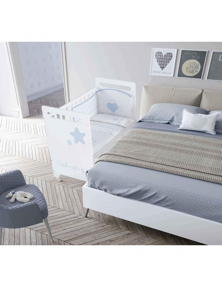 CUNA COLECHO SWEET BEAR BASIC BLANCO