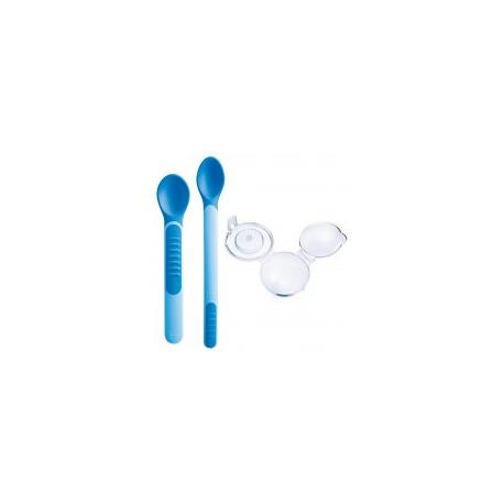  - Cubiertos Heat Sensitive feeding Azul