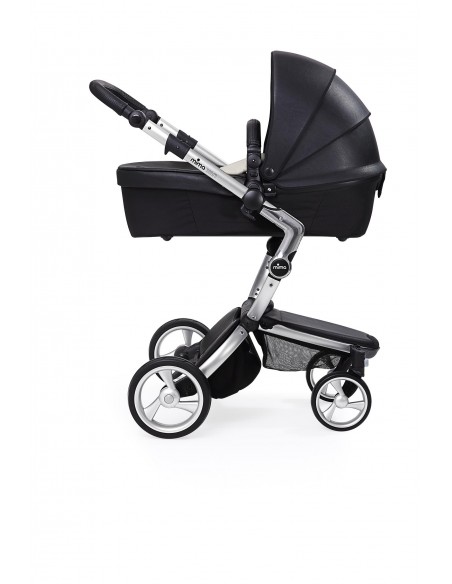 CARRITO BEBE CON CAPAZO - Mima Xari G4 Aluminio Negro Gris perla.