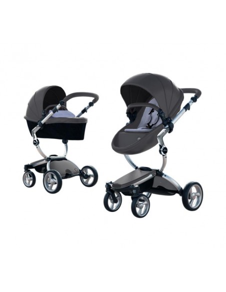 CARRITO BEBE CON CAPAZO - Mima Xari G4 Aluminio Cool Pixel blue.