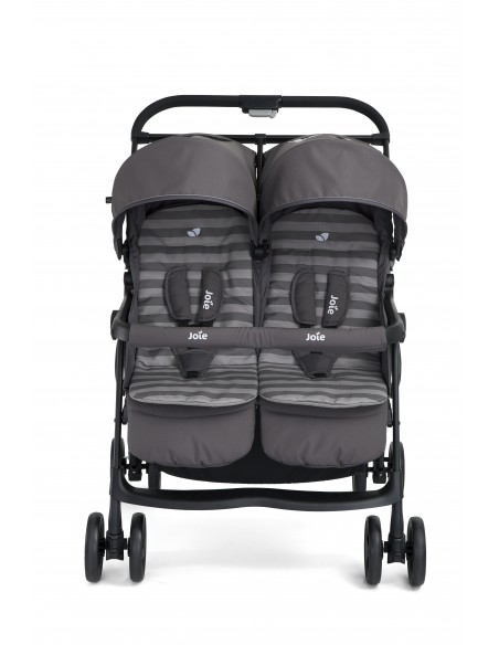 SILLAS PASEO GEMELARES - Joie silla gemelar Aire Twin Dark Pewter