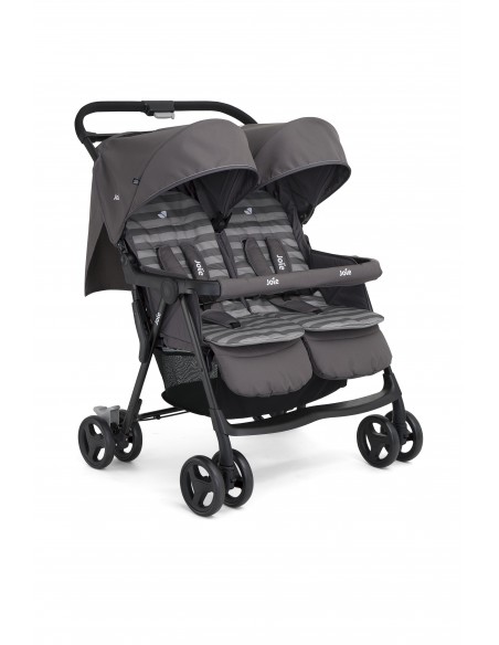 SILLAS PASEO GEMELARES - Joie silla gemelar Aire Twin Dark Pewter