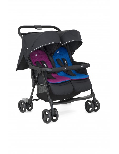 SILLAS PASEO GEMELARES - Joie silla gemelar Aire Twin Rosy & Sea.