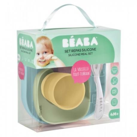 Beaba Estuche comida Melamina Yellow