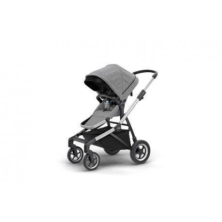 COCHECITOS BEBE - Silla de paseo Sleek Grey Melange Thule.