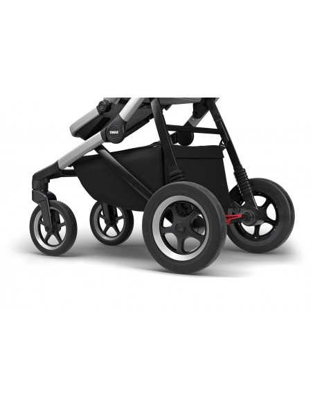 COCHECITOS BEBE - Silla de paseo Sleek Grey Melange Thule.