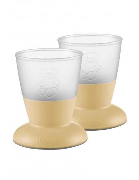  - Vaso Bebé 2-pack Amarillo Pastel 