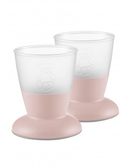 Vaso Bebé 2-pack Rosa Pastel