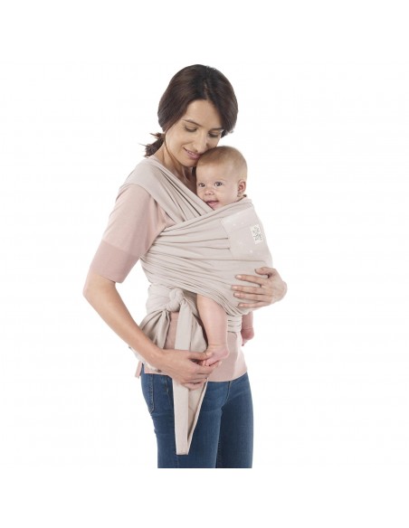 FULAR - Cocoon Baby wrap fular bronze Star T86.