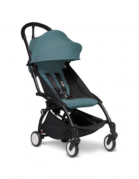 SILLAS LIGERAS PARA BEBE - BABYZEN cochecito YOYO2 6+ negro aqua