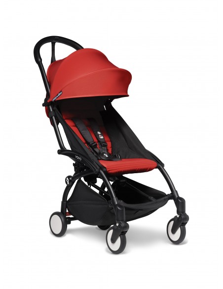 SILLAS LIGERAS PARA BEBE - BABYZEN cochecito YOYO2 6+ negro Red.