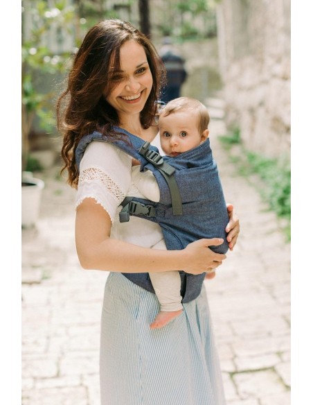 Mochila Portabebé Boba X Chambray