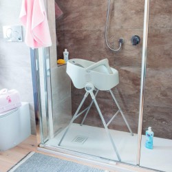 Bubble Nest Bañera de bebé para ducha con patas extraibles Chicco