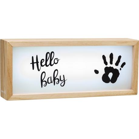 CUADROS - Baby Art Light box wooden 