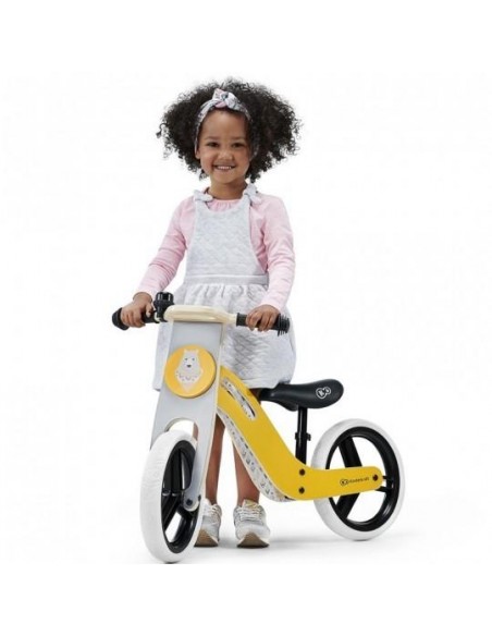 BICICLETAS INFANTILES - Kinderkraf bicicleta uniq amarillo 