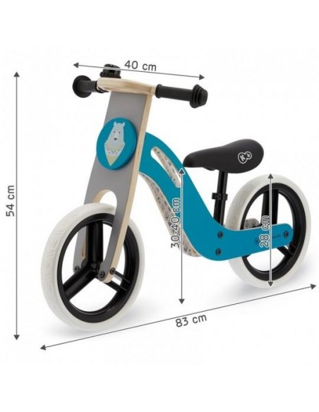 BICICLETAS INFANTILES - Kinderkraf bicicleta uniq turquesa 