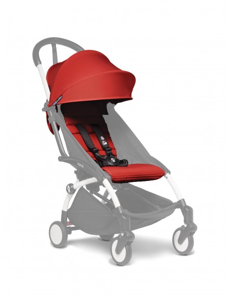 ACCESORIOS CARRO BEBE - YOYO pack 6+ meses rojo 