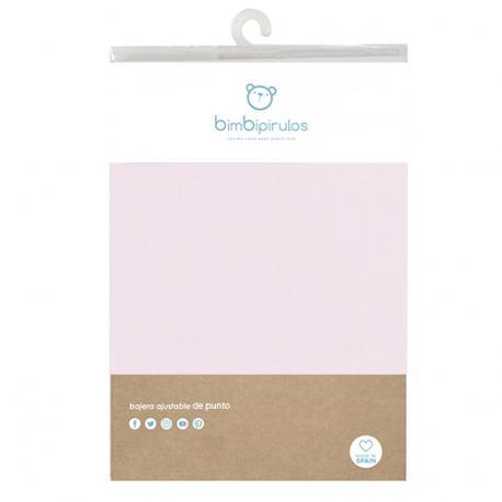 BAJERAS - Bimbi bajera algodón minicuna rosa