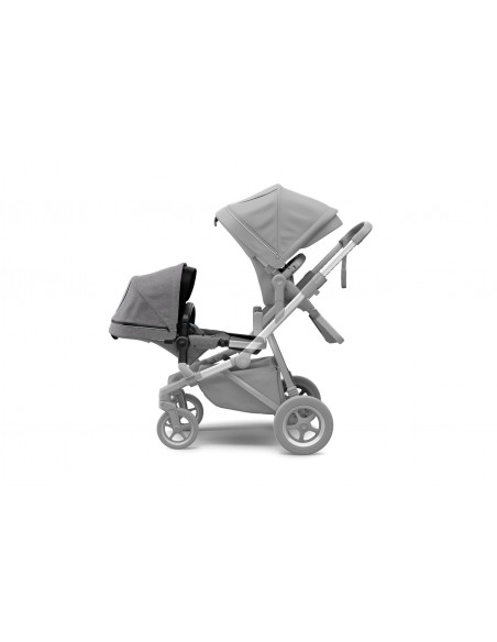 ACCESORIOS CARRO BEBE - Thule Sleek Sibling Seat Grey Melange