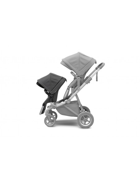 Thule Sleek Sibling Seat Charcoal Grey