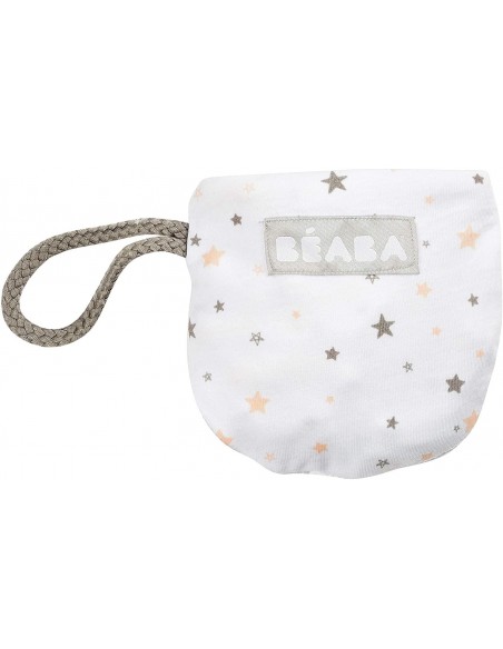 BABERO - Beaba Babero de algodón con estrellas 