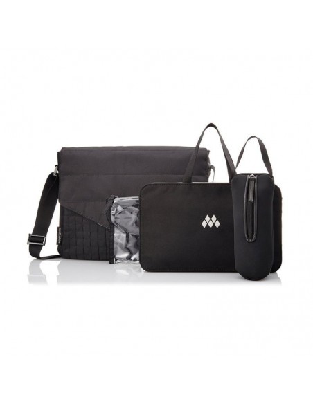 BOLSO CARRITO BEBE - Maclaren Messenger Bag BMW Black.