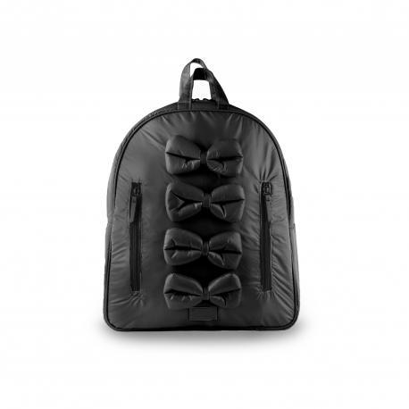 MOCHILAS - 7AM Mochila Midi Bows Backpack Black 