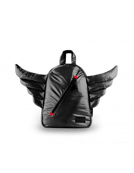 MOCHILAS - 7AM Mochila Mini Wings Backpack black