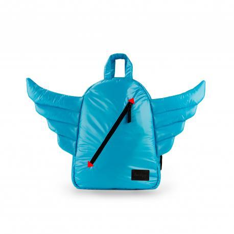 MOCHILAS - 7AM Mochila Mini Wings Backpack turquesa