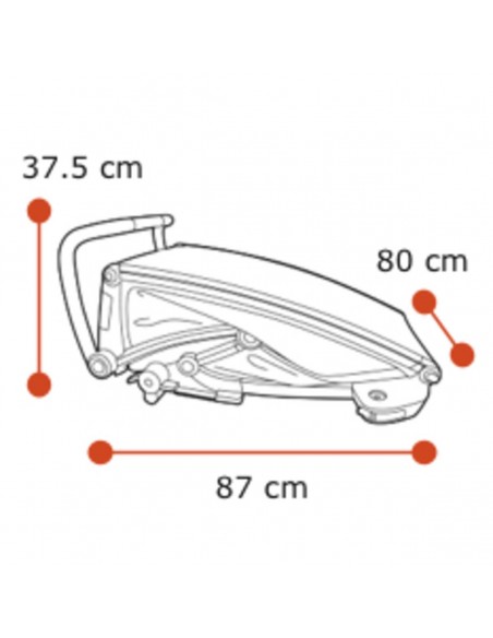 CARRITOS BICICLETAS NIÑOS - Thule Silla Chariot Lite 2 Agave