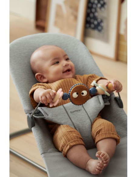 Babybjörn Hamaca con juguete light gris 