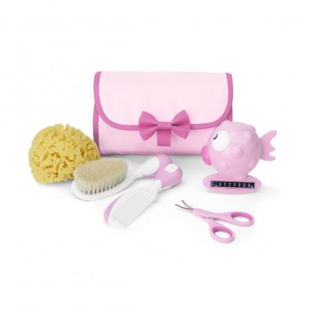 ACCESORIOS BAÑO PARA BEBE - Chicco Mi primer neceser de Rosa 0m+