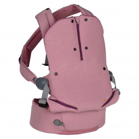 MOCHILAS PORTABEBES - Besafe portabebé Haven haze premium rosa