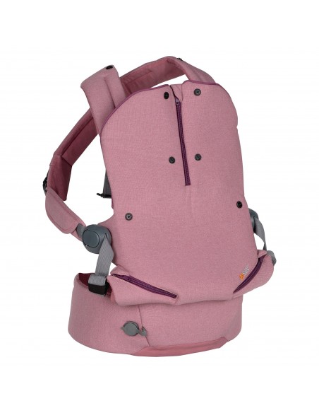 MOCHILAS PORTABEBES - Besafe portabebé Haven haze premium rosa