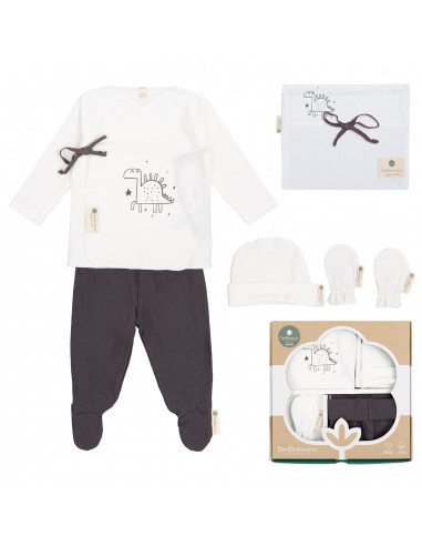 JUBON+RANITA - Bimbi Casual Set 5 piezas Bebe dino