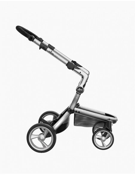 CARRITO BEBE CON CAPAZO - Mima Xari G4 Aluminio Negro Gris perla.