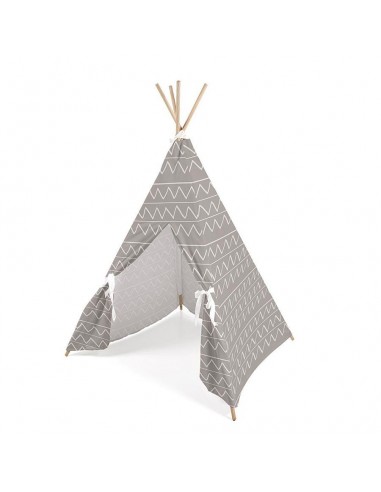 Tienda Tipi Infantil Ros Zig marrón.