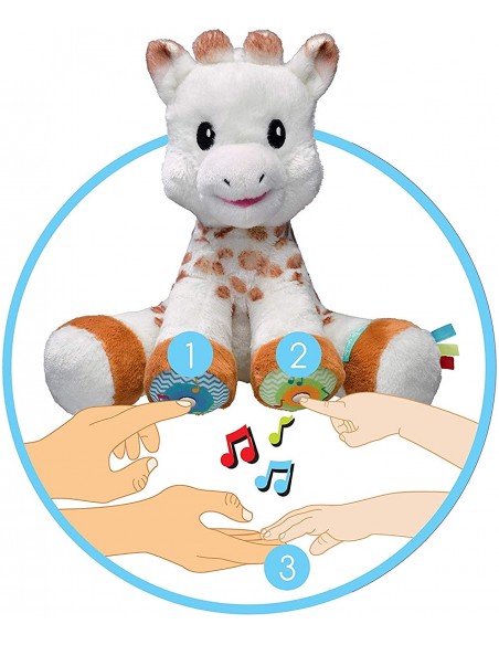  - Peluche Sophie Touch& Music Play 