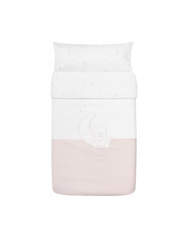 NORDICOS CUNA 60 - Petit Praia funda nórdica 70 Teddy Rosa 