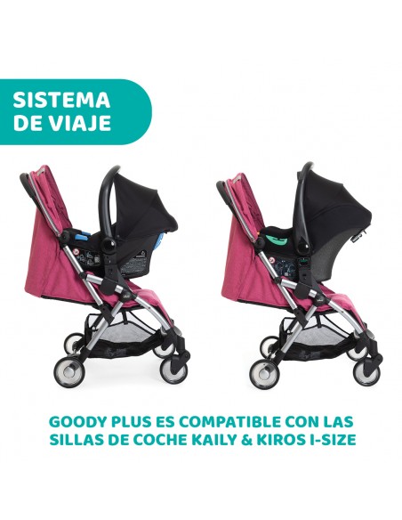 SILLAS LIGERAS PARA BEBE - Chicco Silla paseo Goody plus pink.