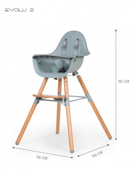 TRONAS BEBE - CHILDHOME Trona Evolu 2 Natural menta