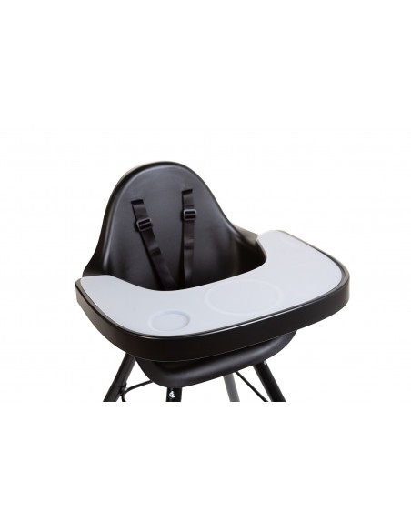 CHILDHOME Bandeja trona negra+ mantel