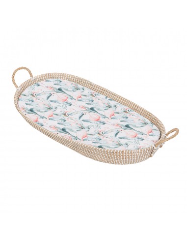Bimbi Casual cambiador mimbre flamingo