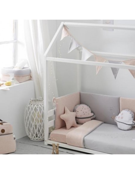 Bimbi Casual cama Montesori Blanco.