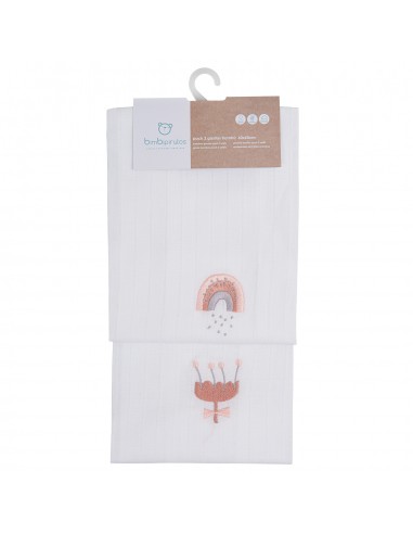 BImbi pirulos Pack 2 gasitas floral rosa