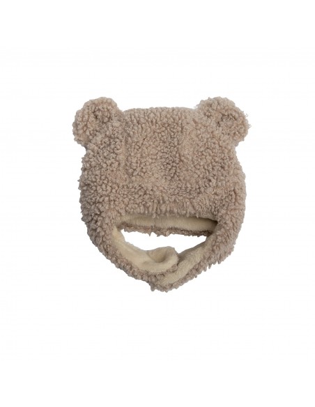 CONJUNTO GORRO Y BUFANDA - 7AM Set Gorro Manoplas teddy Oatmeal 6